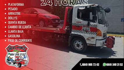 Grúas primos 24 horas