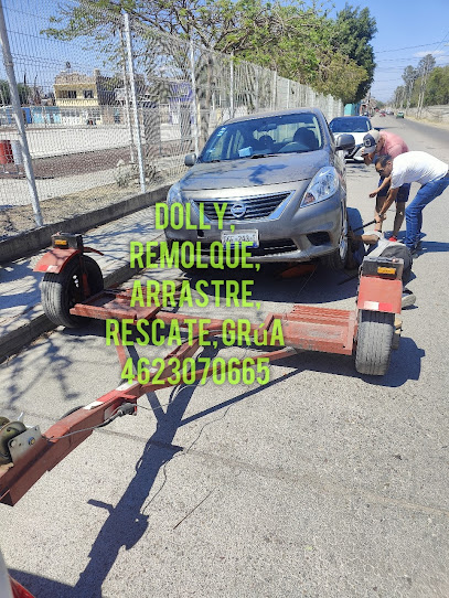 Servicio de Arrastre, Remolque, Dolly, Rescate Carretero, auxilio vial.