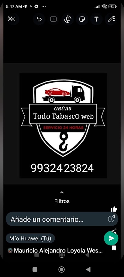 Servicio de Grú@s de Arrastre E Izaje y fletes Foráneo